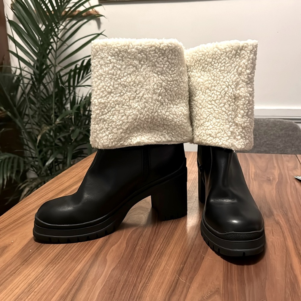 Leighton Fold-over Lug Sole Boot